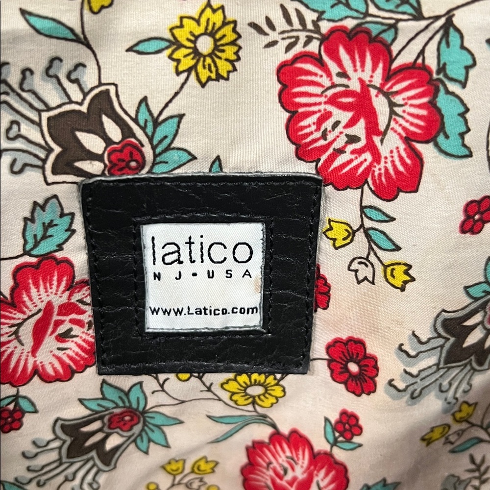Latico NJ USA leather tote - Picture 6 of 9